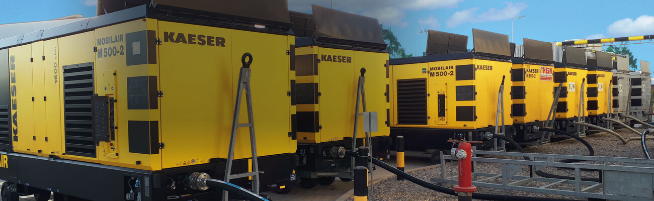 Tien MOBILAIR M500’s voor stikstofproductie.