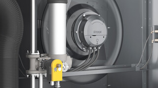 Elektronisch thermomanagement ter voorkoming van condensaatvorming.