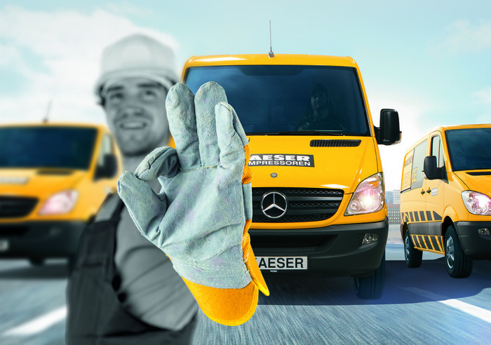 De KAESER AIR SERVICE haalt het meeste uit uw persluchtstation.