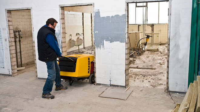M13 - Dankzij de compacte constructie ideaal voor gebruik in gebouwen.
