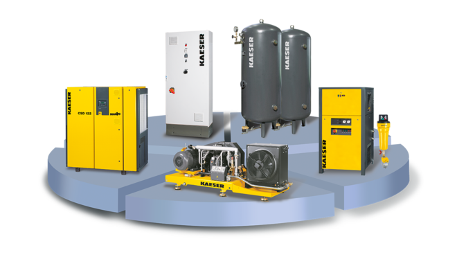 De 5 componenten van het SIGMA PET AIR systeem