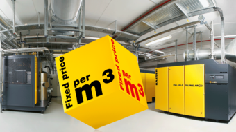 SIGMA AIR UTILITY – Perslucht voor een vaste prijs per m³