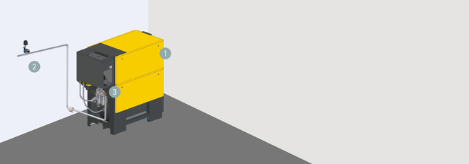 Constructieschema van AIRBOX CENTER