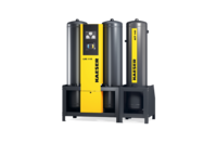 Adsorptiedroger in combinatie met actieve-kooladsorber voor technisch olievrije perslucht.