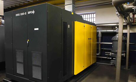 De nieuwste generatie Kaeser schroefcompressoren: DSG 220-2-SFC (132 kW)
