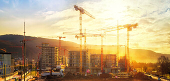 Compresseur d'air pour les chantiers – Technologie puissante de KAESER KOMPRESSOREN pour de nombreuses applications d'air comprimé sur le terrain.